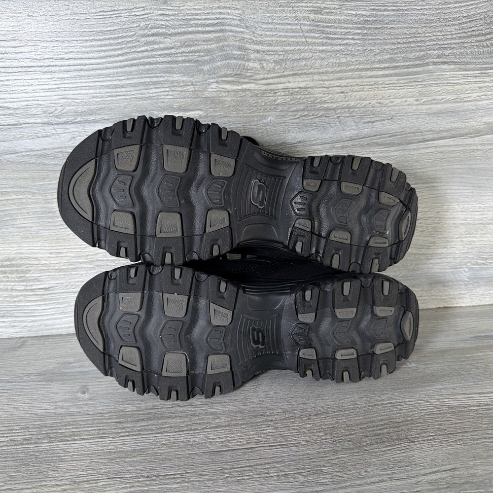 Skechers D'Lites 11949 Black Memory Foam Athletic Sneakers Women's Size US 8.5 - Picture 10 of 11